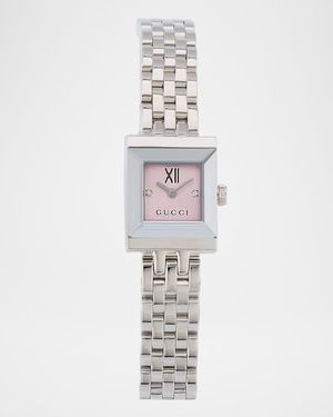 14x18mm G-Frame Small Square Watch with Bracelet Strap