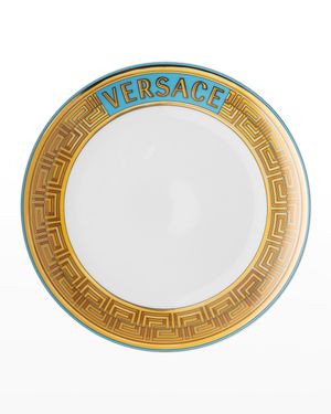 Medusa Amplified Blue Coin Salad Plate