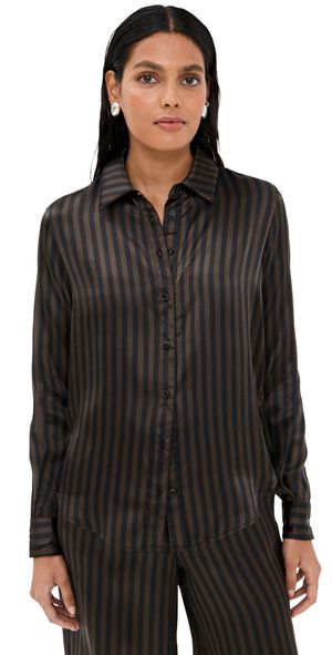 SPRWMN Fonda Button Up Americano Stripe XL