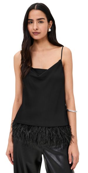 A. L.C. Eliza Top Black XS