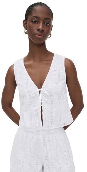 Velvet Ava Top White L