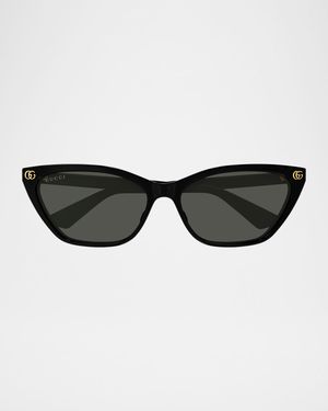 GG Logo Cat-Eye Sunglasses