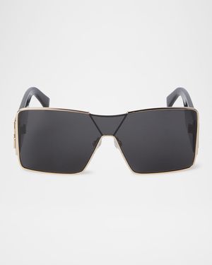 Men's Aspen Metal and Plastic Shield Sunglasses
