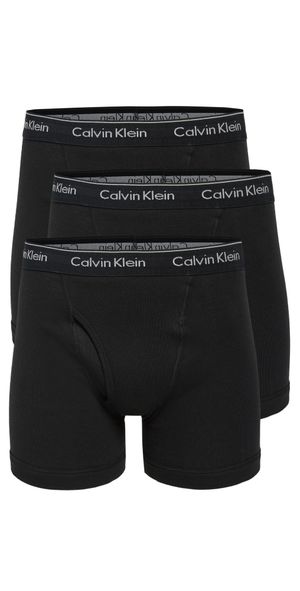 Calvin Klein Underwear Cotton Classic Boxer Briefs 3 Pack Black L