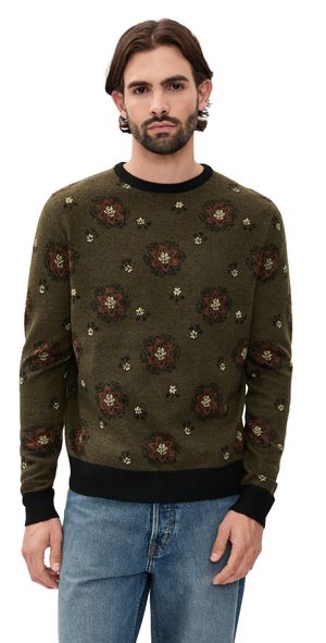 Rhythm Doyle Knit Sweater Olive XS
