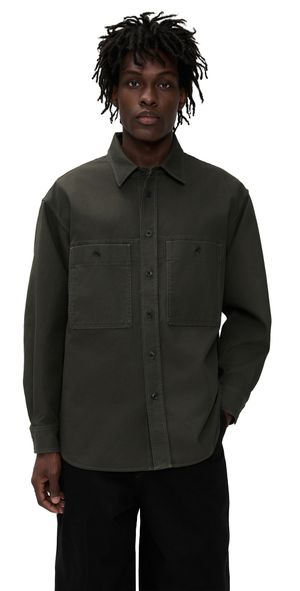 Lemaire Utility Overshirt Espresso 50
