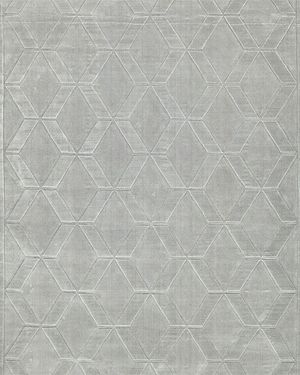 Brunello Hand-Loomed Light Silver Rug, 10' x 14'
