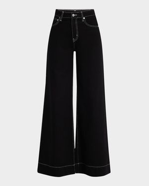 Coralie High Rise Wide-Leg Jeans