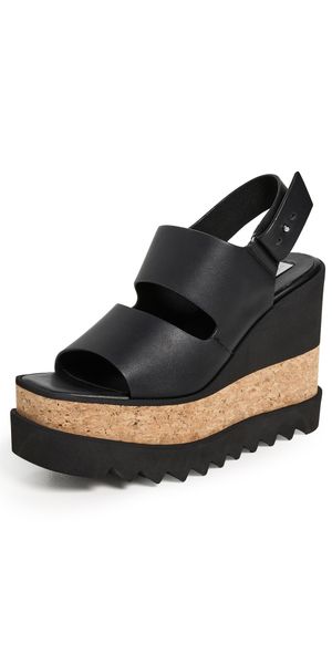 Stella McCartney Sneakelyse Alter Sporty Mat Sandals Black 36