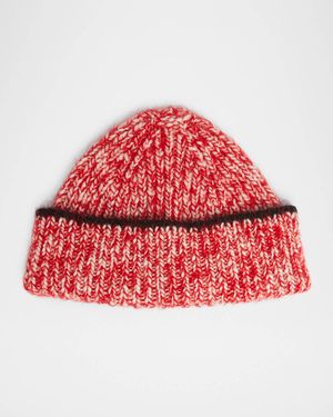 Lamar Mohair and Wool Blend Beanie