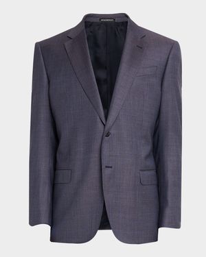 Men's G Line Super 130s Pinwheel Sport Coat