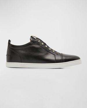 Men's F. A.V. Fique A Vontade Spiked Leather Slip-On Sneakers