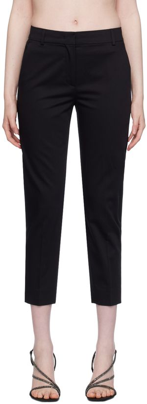 Max Mara Black Lince Trousers