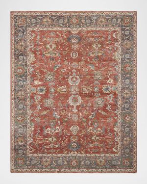 Capria Hand-Knotted Rug, 6' x 9'