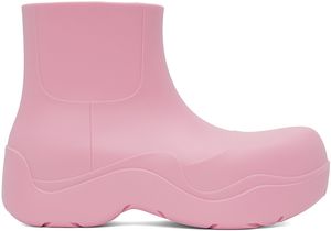 Bottega Veneta Pink Puddle Boots