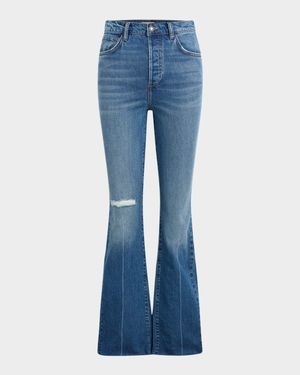 The Valentina Super-High Rise Flare Jeans