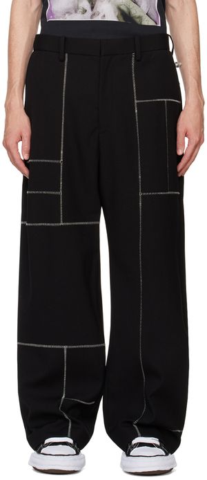 doublet Black Frankenstein Cutting Trousers