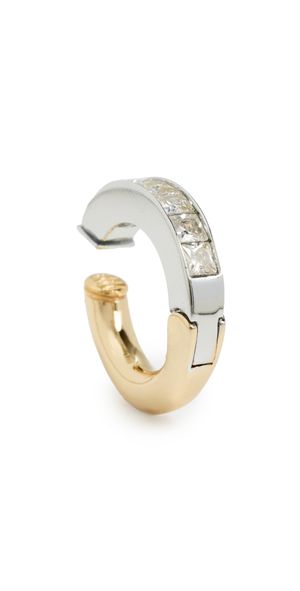 DEMARSON Lola Ear Cuff Two Tone One Size