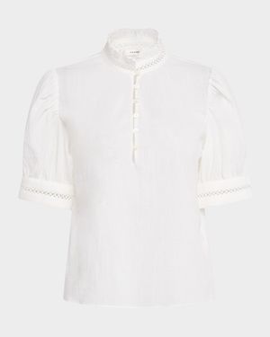 The Ruffle Collar Top