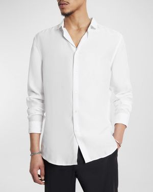 Men's Orchard Slim-Fit Cupro Shirt