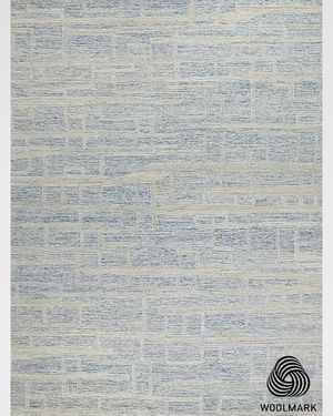 Park City Hand-Tufted Blue/Ivory Rug, 10' x 14'