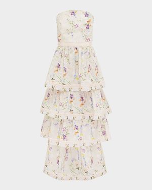 Heidi Strapless Maxi Dress