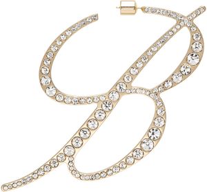 Blumarine Gold B Monogram Single Earring