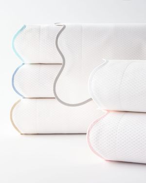 Lanai Pique Coverlet, FULL-QUEEN