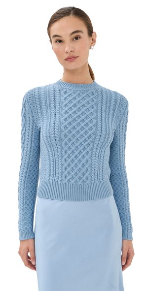 Altuzarra Cabbie Sweater Ash Blue M