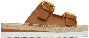 See by Chloé Tan Glyn Platform Espadrille Sandals