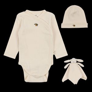 Konges Slojd - Pack de maternité en coton bio - Taille 6mois - Blanc