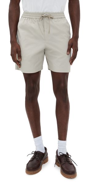 Maison Kitsuné Elasticated Shorts 6.75 Truffle 42