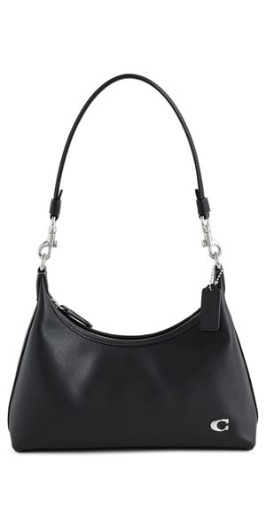 Coach Glovetanned Leather Juliet Shoulder Bag Black One Size