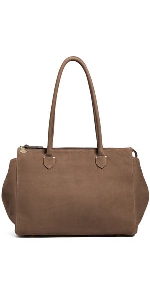 Clare V. Beatrice Tote Choco Bar One Size