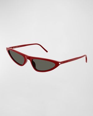 SL 7030 Sleek Acetate Cat-Eye Sunglasses