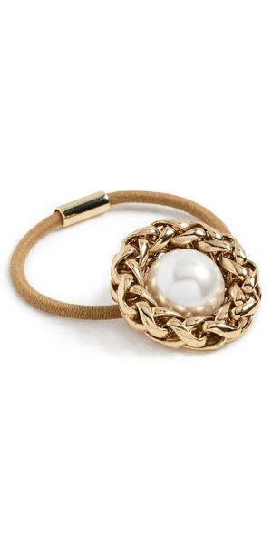 Jennifer Behr Marit Ponywrap Gold One Size