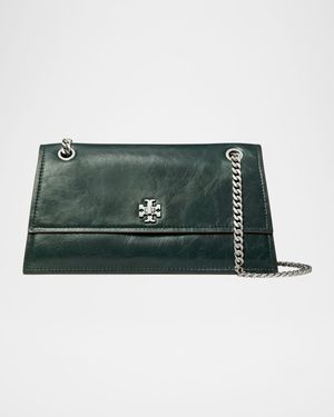 Kira Leather Flap Shoulder Bag