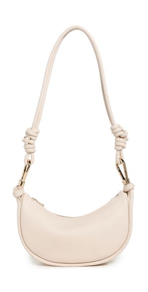 SIMKHAI Avery Leather Crossbody Cream One Size