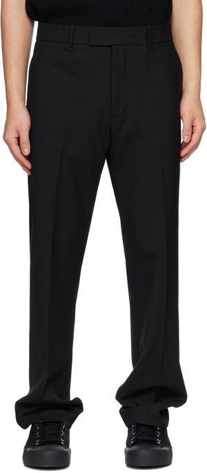 Helmut Lang Black Suit Trousers