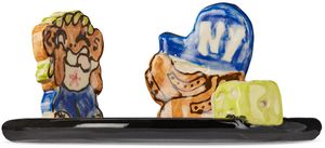 Handle With Care by Christian Moses Black Six Five Character 1 Incense Holder