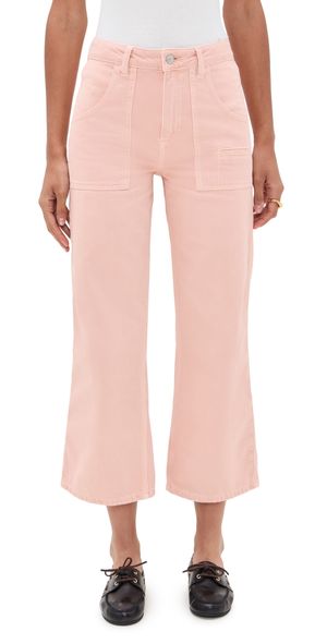 Seventy + Mochi Eden Cropped Jeans Peony Pink 31