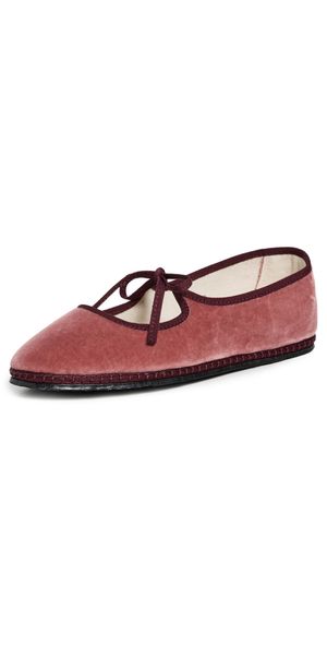 ViBi VENEZiA Mary Jane Velvet Brigitte Flats Marie Antoinette 36
