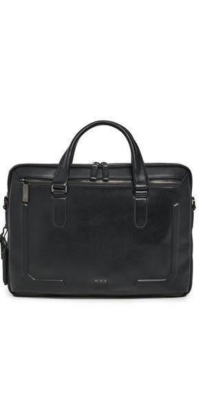 TUMI Sycamore Slim Briefcase Black Bombe One Size