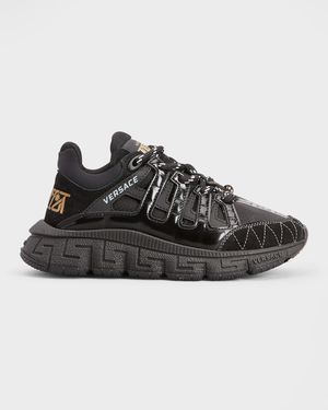 Kid's Trigreca Printed Low-Top Trainer Sneakers, Kids
