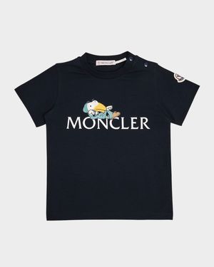 Boy's MonDuck Logo Short-Sleeve T-Shirt, Size 3M-3