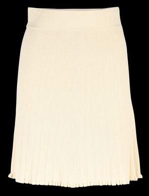 Petite Mendigote - Jupe courte évasée en maille - Taille 44 - Blanc