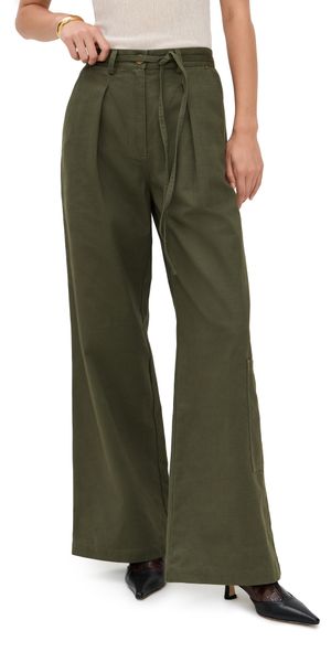 Sabina Musayev Jeremy Pants Olive Green XS