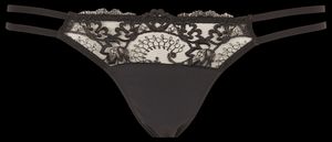 Jolies Momes - Culotte en dentelle - Taille L - Noir