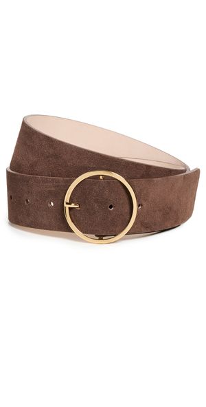 B-Low The Belt Molly Suede Belt Chocolate Gold M