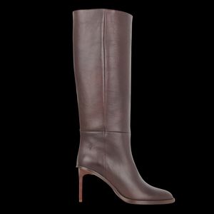 Ba&sh - Bottes en cuir - Taille 41 - Marron